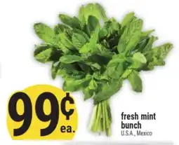 Marché Adonis Fresh mint bunch offer