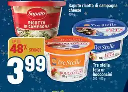 Marché Adonis Saputo ricotta di campagna cheese offer