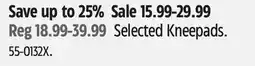 Canadian Tire Selected Kneepads offer