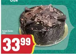 Marché Adonis Ferrero Rocher cake offer