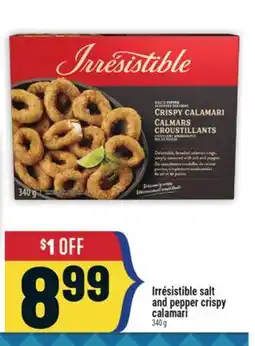 Marché Adonis Irrésistible salt and pepper crispy calamari offer