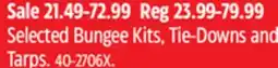 Canadian Tire Certified Selected Bungee Kits, Tie-Downs and Tarps offer