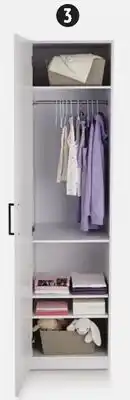 Canadian Tire Canvas Small Wardrobe offer