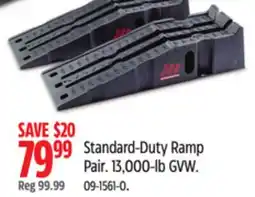 Canadian Tire MotoMaster Standard-Duty Ramp Pair offer