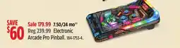 Canadian Tire Electronic Arcade Pro Pinball offer