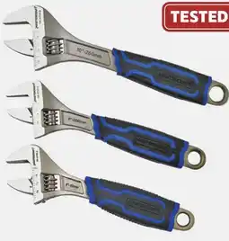 Canadian Tire Mastercraft 3-Pc Adjustable Wrench Set offer