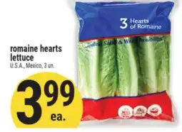 Marché Adonis Romaine hearts lettuce offer