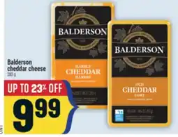 Marché Adonis Balderson cheddar cheese offer