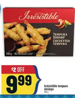 Marché Adonis Irrésistible tempura shrimps offer
