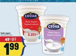 Marché Adonis Cedar yogurt offer