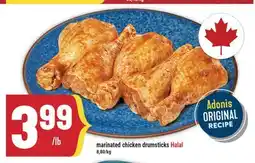 Marché Adonis Marinated chicken drumsticks Halal offer