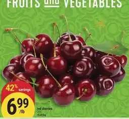 Marché Adonis Red cherries offer