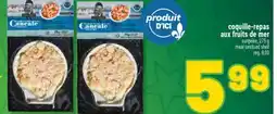 Marché Richelieu COQUILLE-REPAS AUX FRUITS DE MER | MEAL SEAFOOD SHELL offer