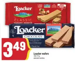 Marché Adonis Loacker wafers offer