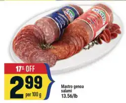 Marché Adonis Mastro genoa salami offer