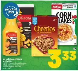 Marché Richelieu JUS OU BOISSON RÉFRIGÉRÉ IRRÉSISTIBLE | IRRÉSISTIBLE REFRIGERATED JUICE OR DRINK offer