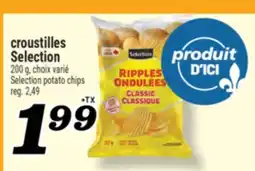 Marché Richelieu CROUSTILLES SELECTION | SELECTION POTATO CHIPS offer