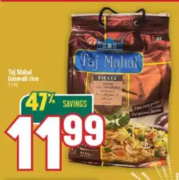 Marché Adonis Taj Mahal basmati rice offer