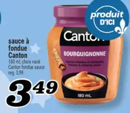 Marché Richelieu SAUCE À FONDUE CANTON | CANTON FONDUE SAUCE offer