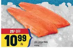 Marché Adonis Coho salmon fillets offer