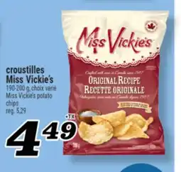 Marché Richelieu CROUSTILLES MISS VICKIE'S | MISS POTATO CHIPS offer