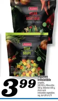 Marché Richelieu LÉGUMES IRRÉSISTIBLE | IRRÉSISTIBLE VEGETABLES offer