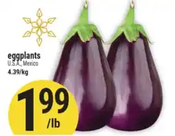 Marché Adonis Eggplants offer