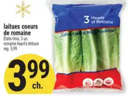 Marché Adonis Laitues Coeurs de Romaine | Romaine Heart's Lettuce offer