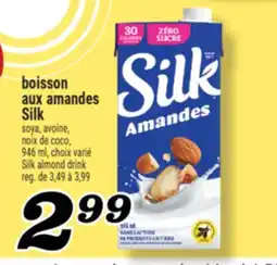 Marché Richelieu BOISSON AUX AMANDES SILK | SILK ALMOND DRINK offer