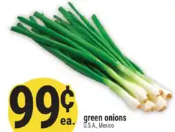 Marché Adonis Green onions offer