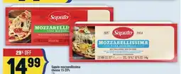 Marché Adonis Saputo mozzarellissima cheese 15-20% offer