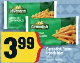 Marché Adonis Cavendish Farms french fries offer