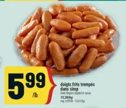 Marché Adonis Doigts frits trempés dans sirop | Fried fingers dipped in syrup offer