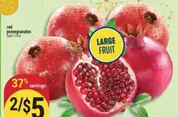 Marché Adonis Red pomegranates offer