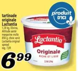 Marché Richelieu TARTINADE ORIGINALE LACTANTIA | LACTANTIA ORIGINAL SPREAD offer