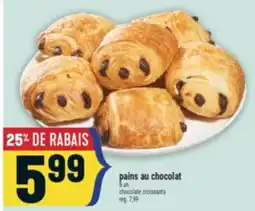 Marché Adonis PAINS AU CHOCOLAT | CHOCOLATE CROISSANTS offer