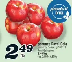 Marché Richelieu ROYAL GALA APPLES | POMMES ROYAL GALA offer
