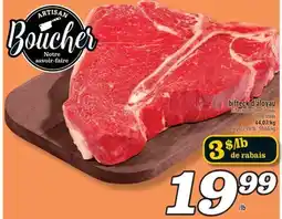 Marché Richelieu BIFTECK D'ALOYAU | T-BONE STEAK offer