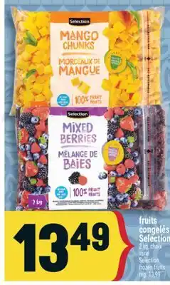 Marché Adonis FRUITS CONGELÉS SELECTION | SELECTION FROZEN FRUITS offer