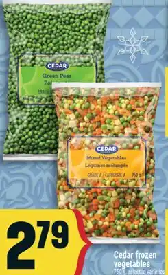 Marché Adonis Cedar frozen vegetables offer