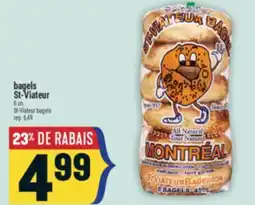 Marché Adonis Bagels St-Viateur | St-Viateur bagels offer