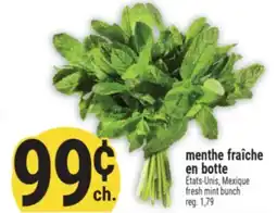 Marché Adonis Menthe Fraîche En Botte | Fresh Mint Bunch offer