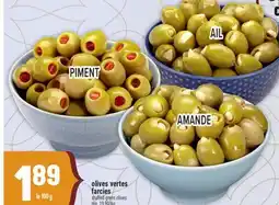 Marché Adonis OLIVES VERTES FARCIES | STUFFED GREEN OLIVES offer