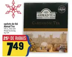 Marché Adonis Sachets de Thé Ahmad Tea | Ahmad Tea Tea Bag offer
