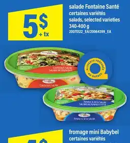 Maxi SALADE FONTAINE SANTÉ | SALADS, 340-400 G offer