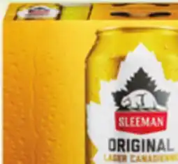 IGA SLEEMAN ORIGINAL DRAUGHT BEER offer
