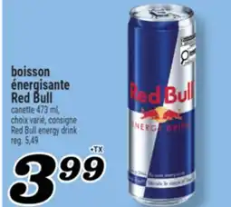 Marché Richelieu BOISSON ÉNERGISANTE RED BULL | RED BULL ENERGY DRINK offer