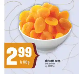 Marché Adonis Abricots secs | Dried apricots offer