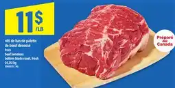 Maxi RÔTI DE BAS DE PALETTE DE BŒUF DÉSOSSÉ FRAIS | BEEF BONELESS BOTTOM BLADE ROAST, FRESH offer