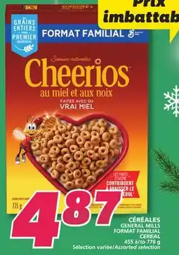 IGA GENERAL MILLS FORMAT FAMILIAL CEREAL offer